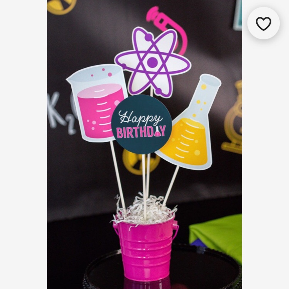 Science\Chemistry Party Decorations Set